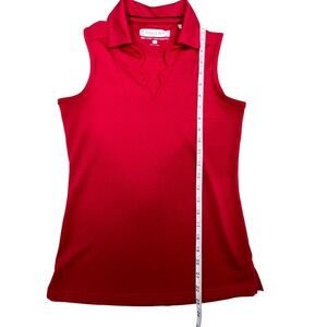 Pebble Beach Golf Polo Sleeveless Athletic Top Dry-Luxe Performance XS
